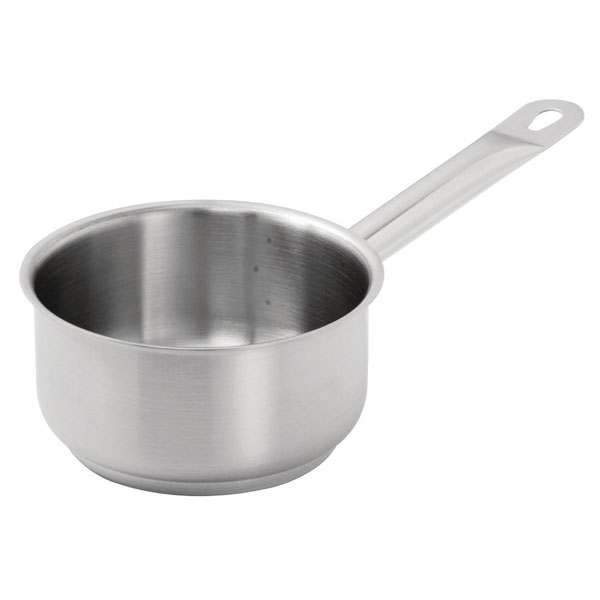 Vogue Stainless Steel Saucepan 0.9 ltr.