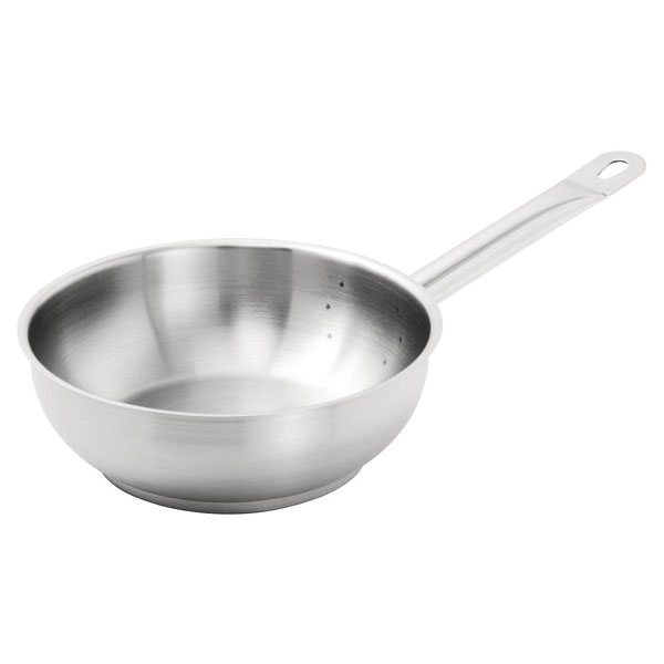 Vogue Stainless Steel Saute Pan 240mm.