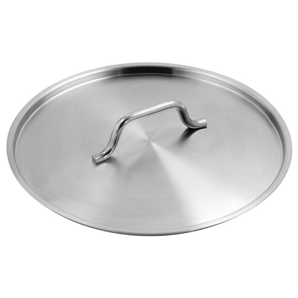 Vogue Stainless Steel Lid 320mm (12.25\") diameter.