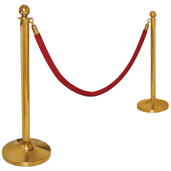 Brass Barrier Post System