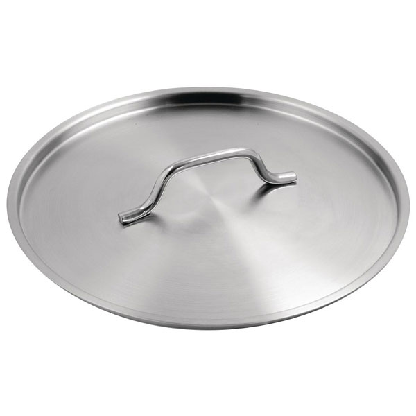 Vogue Stainless Steel Lid 300mm (12") diameter.