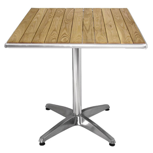 Ash Top Table. Square. Indoor/outdoor use. 60cm. (tables)