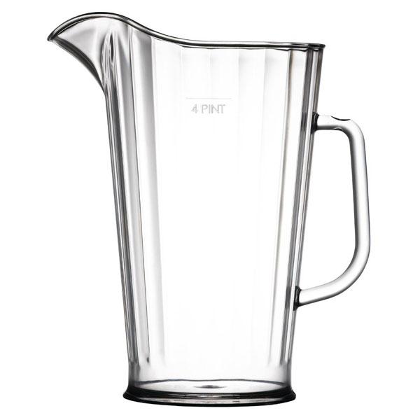 4 Pint Polycarbonate Jug/Pitcher (CE stamped)