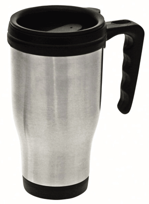 Mug insulated stainless steel - travel - 0.4lts